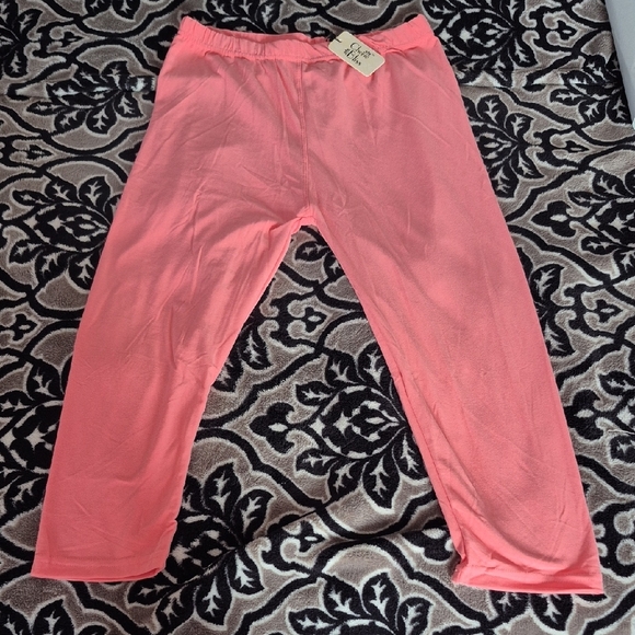 Cherie Bliss Pants - Cherie Bliss Coral Capri Leggings (C55)